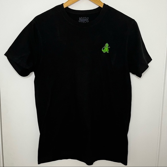 Rugrats Reptar Black T-Shirt - Picture 3 of 6